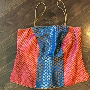 Indian silk tops